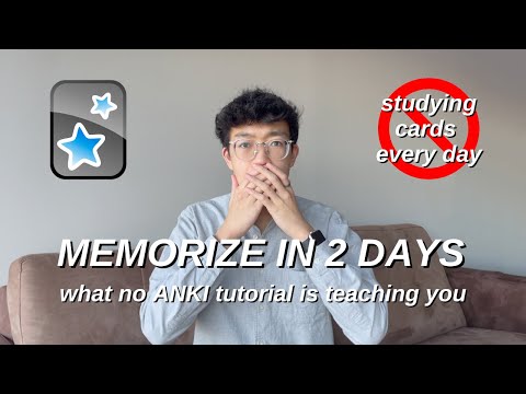 how to MEMORIZE for EXAMS in 2 DAYS | my UNCONVENTIONAL yet EFFECTIVE ANKI TECHNIQUE *Anki Tutorial*