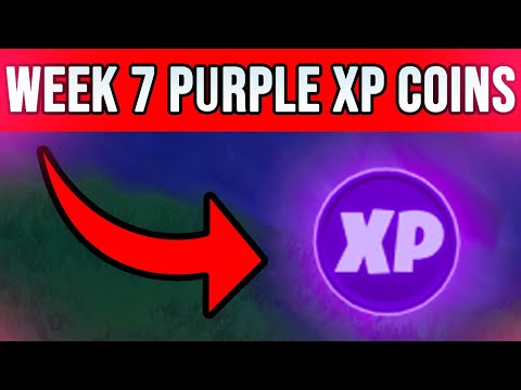 All Week 7 PURPLE XP Coin Locations | Fortnite Chapter 2 Season 2