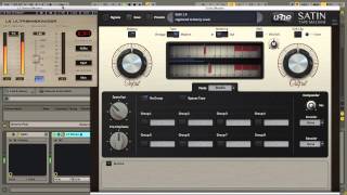 Video thumbnail for U-He Satin adding 90s vintage tape flavour to a remix (Ultranites "Ecstasy") by Music Production Tutorials with Danny J Lewis