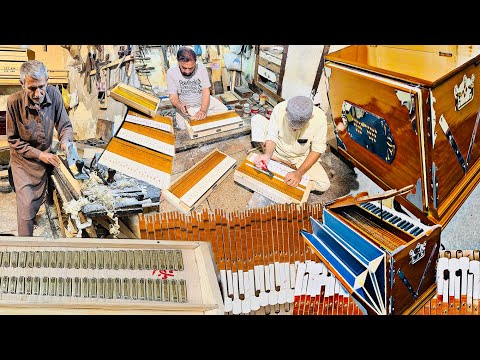 How to Make a Harmonium | Step-by-Step Harmonium Making Process | Traditional Instrument Crafting