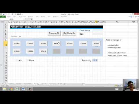 Epd32: Excel VBA Mark Sys 04 Get Student List As Button