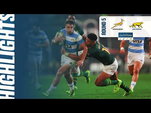 SOUTH AFRICA v ARGENTINA | The Rugby Championship 2025 | Round 5