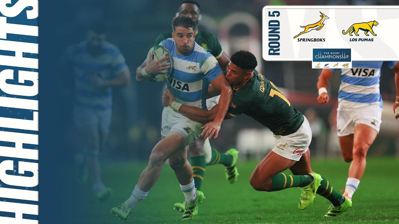 SOUTH AFRICA v ARGENTINA | The Rugby Championship 2025 | Round 5