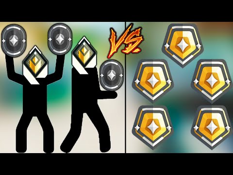 Valorant: Can 2 Radiant Carry 3 Iron VS 5 Gold Players?