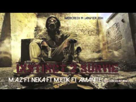 M.A.Z Feat. NEKA, M.ETIK & AMANITE (INGLOURIOUS BASTARDZ) - Instinct 2 Survie / Prod. THUNDABOLTS