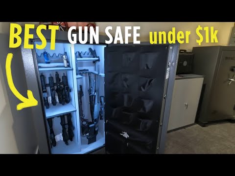 Winchester Safes TS48 48 Gun 17.1 cu. ft. Electronic Lock Gun Safe | Pre-Installed LED Lights!