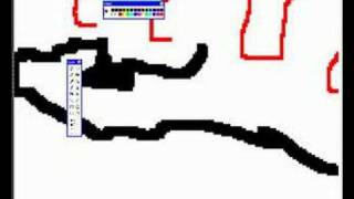 Fight Club-drawn on ms paint