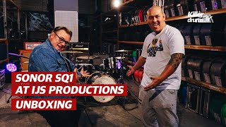 Video thumbnail for Sonor: SQ1 Unboxing & Sound Test with Tony and Jackie @ IJS - GEAR GEAR GEAR by Killer Drums TV