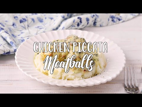 Chicken Piccata Meatballs