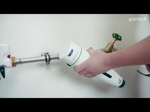 Grünbeck pureliQ-Filter mit cliQlock-Basismodul kombinieren