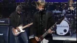 Switchfoot - Dare you to move (letterman)