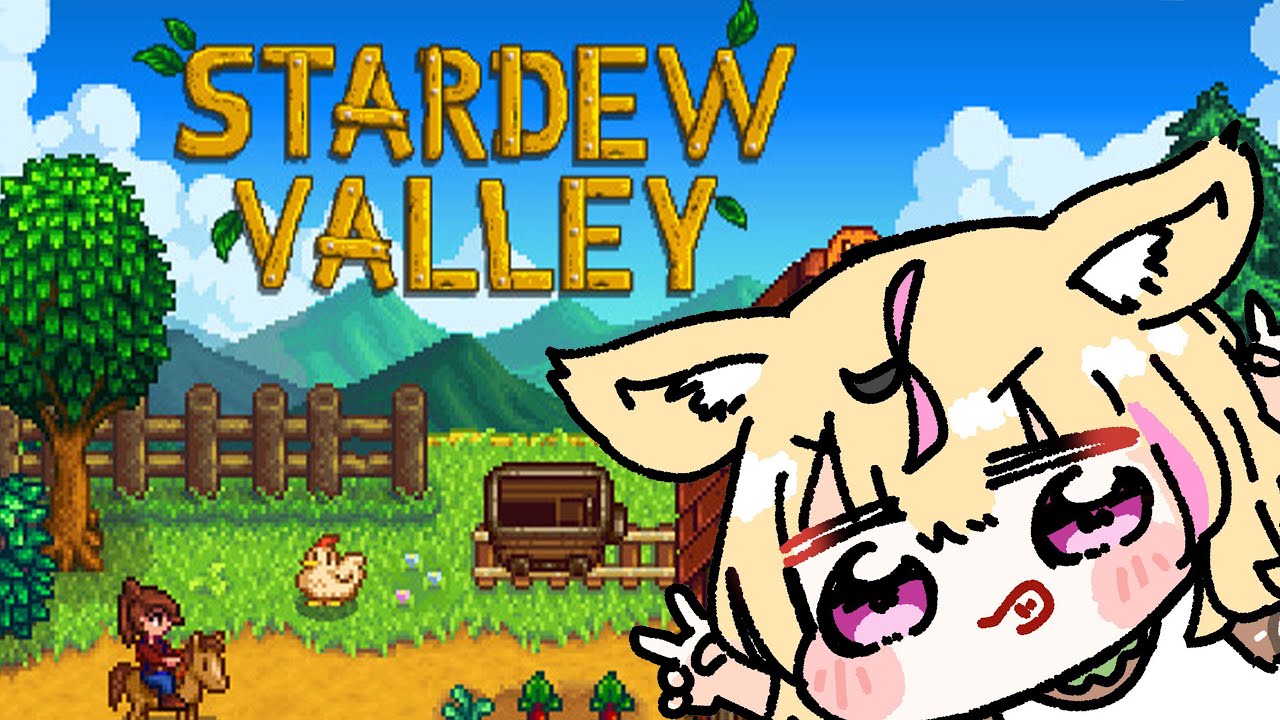 【Stardew Valley】ちまたで大流行！？お昼まで農作業！！メロンを売る夏！！【尾丸ポルカ/ホロライブ】