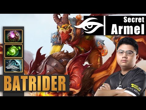 Batrider Mid | Secret.Armel | TEAM SECRET IS READY TO FIGHT IN DIV 1 | 7.33c Gameplay Highlights