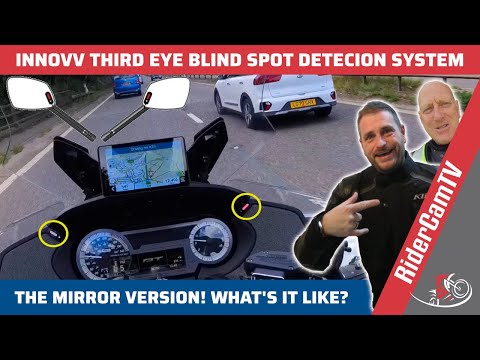 INNOVV Third Eye Motorcycle Radar & Blind Spot System | Mirror Mount Version