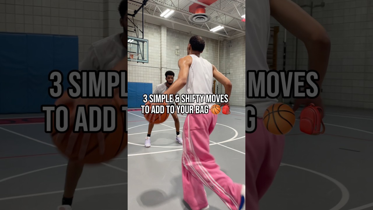 3 SIMPLE MOVES EVERY HOOPER NEEDS 🏀🎒#basketball #trending #shorts #viral