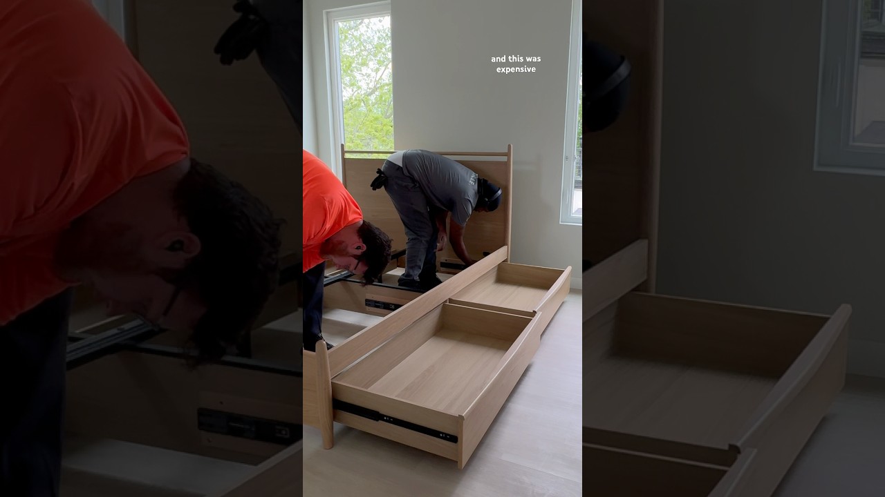 Getting my storage bed from Article