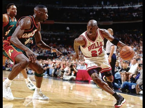 1996 NBA Finals Game 6 Seattle SuperSonics at Chicago Bulls, June 16, 1996