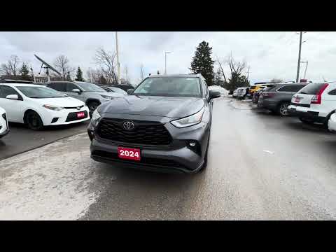 2024 Toyota Highlander XLE AWD in Gray for sale at Stouffville Toyota in Whitchurch-Stouffville, ON