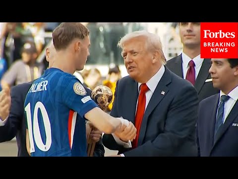JUST IN: Boos Ring Out Across MetLife As Trump Presents Individual Awards At Club World Cup Final