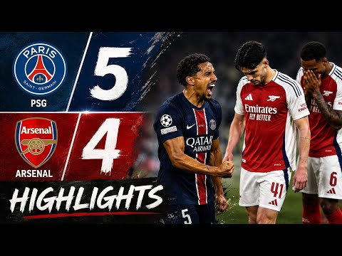 😱 PSG vs Arsenal | Full Match Highlights & Goals