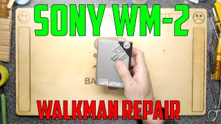 Walkman Sony WM-2 Repair