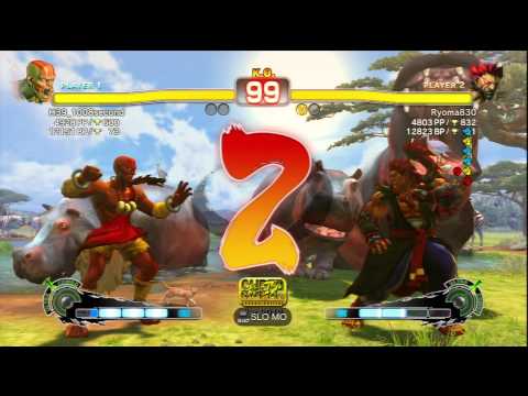 H39_1008second [Dhalsim] Vs Ryoma830 [Akuma] SSF4 AE Japanese Online Ranked Matches - PSN