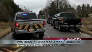 Marathon County Sheriff's Office investigating possible arson and double homicide