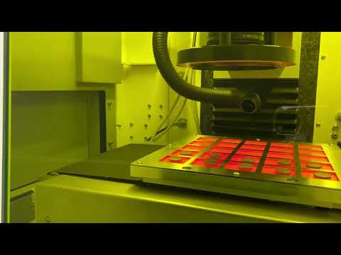 WH10 automated 10 pallets add-on for SISMA marking machines