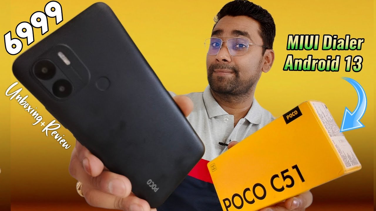 Смартфон Poco C51 2/64Gb Черный RU