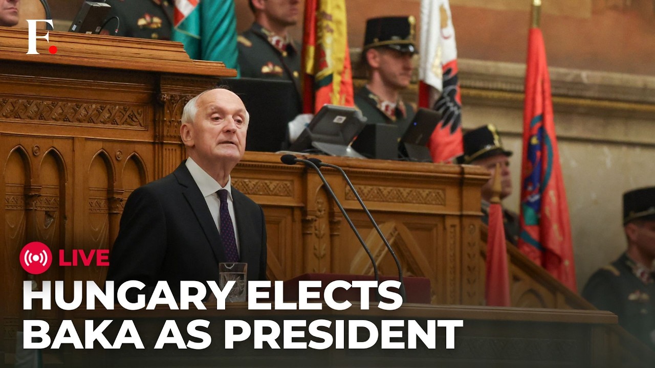 LIVE: Hungary Elects Former Supreme Court Head Andras Baka as President | Peter Magyar