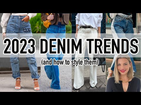 The Hottest Denim Trends for 2023 (and how to style them!)