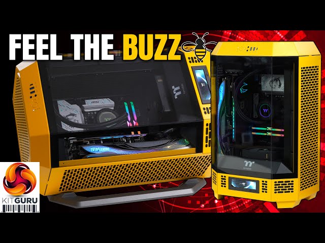 Vídeo relacionado con Thermaltake The Tower 300 | Micro Tower m-ATX Octogonal | 2 Ventiladores de 140mm Preinstalados | Ventilación Vertical | Compatible con Radiador de 420mm y hasta 8 Ventiladores | Negro