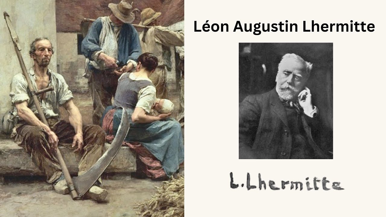 Léon Augustin Lhermitte, Master of Charcoal Drawing