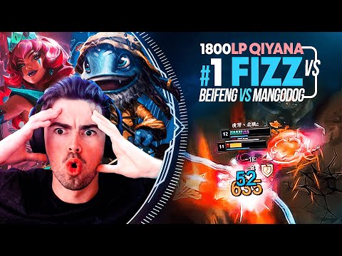 10,000 Hours of Qiyana vs 10,000 Hours of Fizz... *Beifeng vs MangoDog*