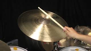 Video thumbnail for Sabian 21" HH Raw Bell Dry Ride - 3236g by The Drum Shop - Portland, Maine