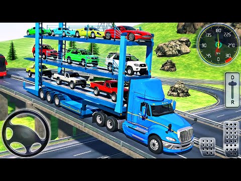 Car Transporter PRO Truck Driving 3D - Cargo Delivery Truck Trailer Simulator - Android GamePlay