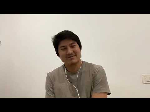 Xiao wei 小薇 sing along karaoke with mikey