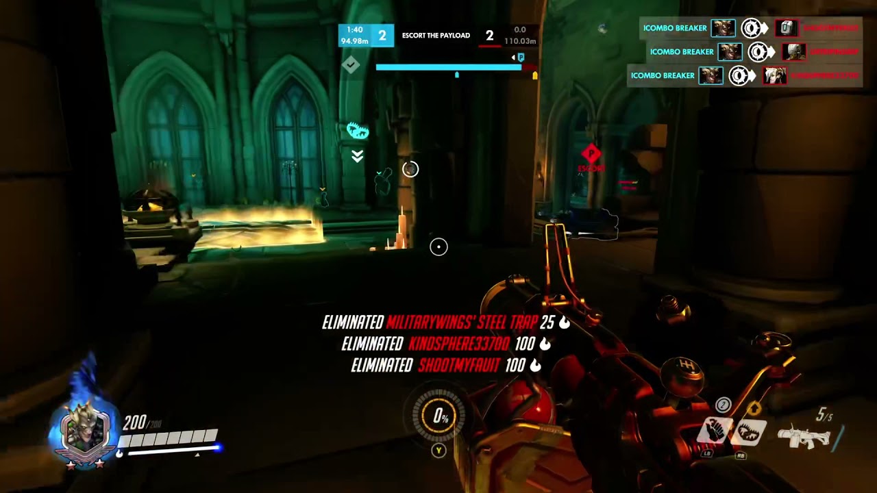 First Solo Team Kill Overwatch