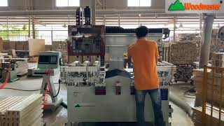 MÁY LẮC MỘNG ÂM CNC 3 Đầu 2 Line - MÁY KHOAN MỘNG ÂM CNC 3 Trục tốt nhất thị trường VN 2020