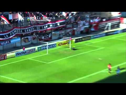 Tapó Perafán. Chacarita 0 - Douglas Haig 0. Fecha 19. Primera B Nacional 2015. FPT.‏