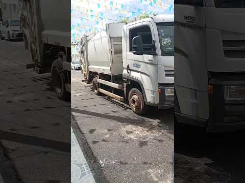 caminhão do lixo de Amparo do São Francisco Sergipe fazenda coleta