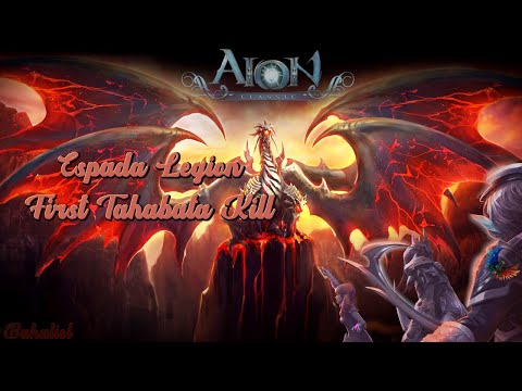 Aion Classic NA: Espada's First Tahabata kill in classic (Cleric PoV)