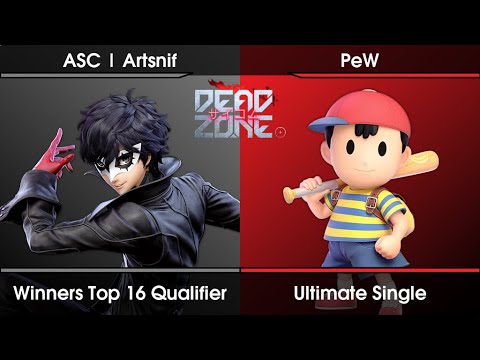 DEAD ZONE #2 Winners Top 16 Qualifier - Artsnif (Joker) Vs. PeW (Ness) SSBU Ultimate Tournament