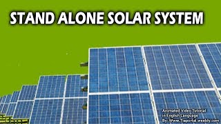 11- Basic Working Of A Solar PV System  | Basics of Solar Energy