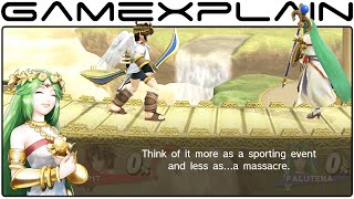 Smash Bros Wii U - Palutena's Guidance Secret (Ganondorf, Diddy, & Palutena)