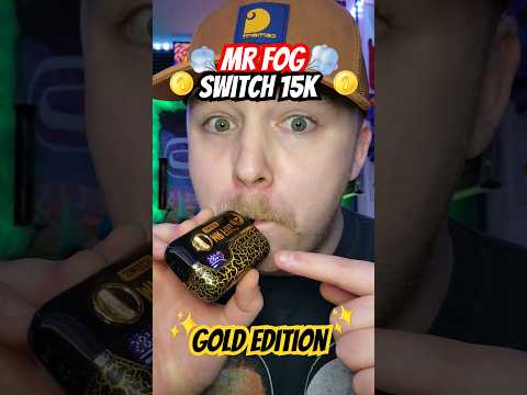 Mr FOG Switch ✨️ Gold Edition Vape🤑