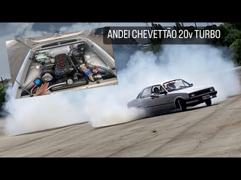 Andei de chevette 20v turbo muito forte