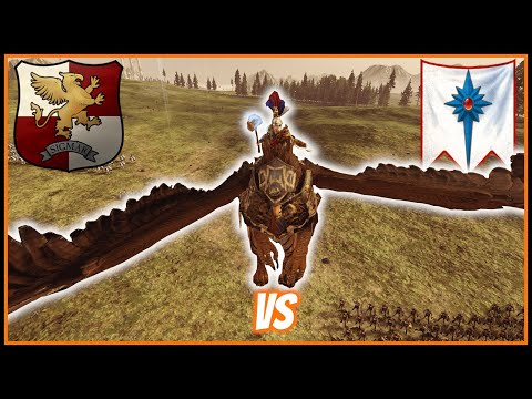 Franz is Unstoppable!? | Empire vs High Elves Multiplayer Battle - Total War: Warhammer 2