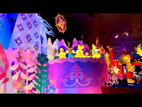 “it’s a small world” POV Timelapse Disneyland 2021