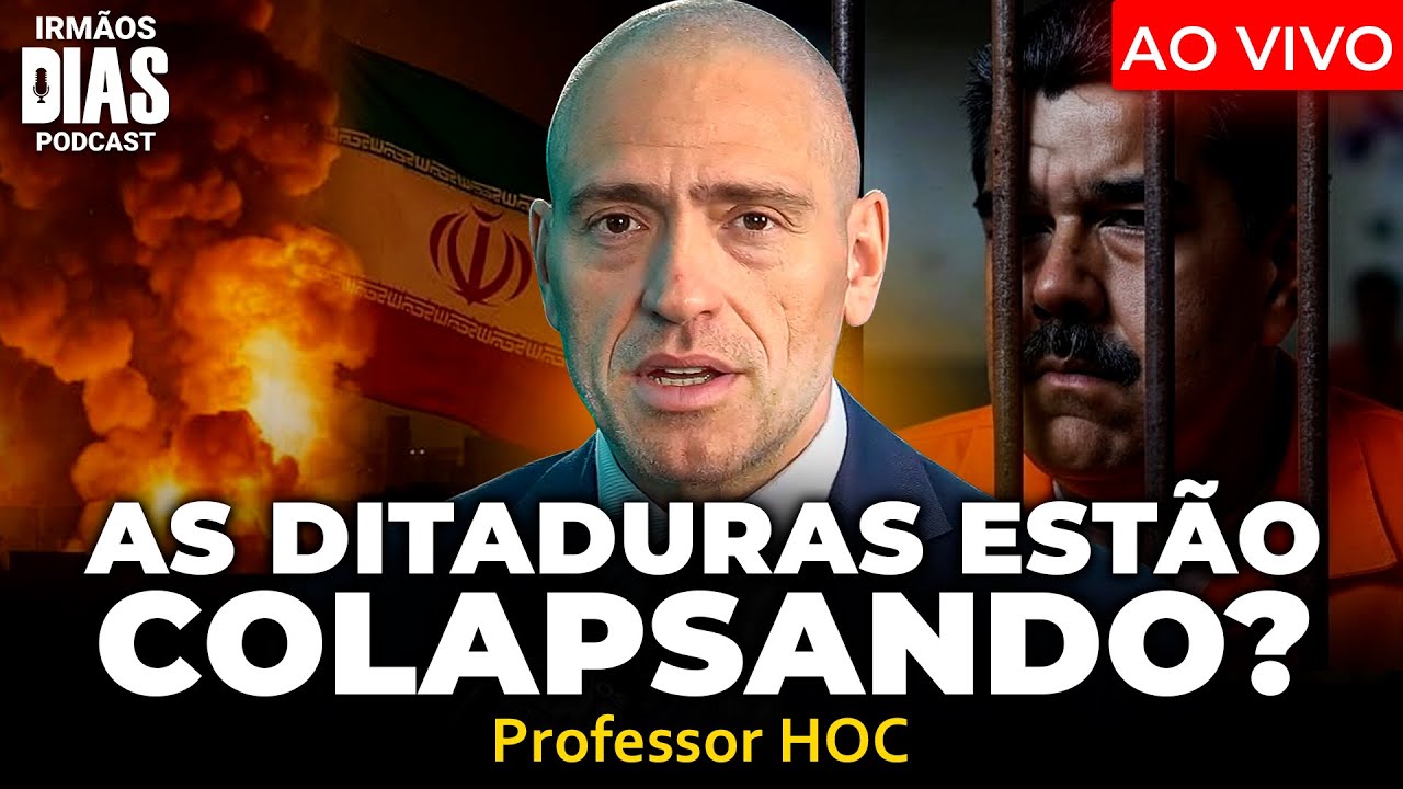 TUDO SOBRE O QUE TÁ ACONTECENDO NO IRÃ, VENEZUELA e CUBA (com Professor HOC) - Irmãos Dias Podcast